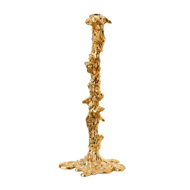 Drip ljusstake XXL 50 cm - Guld - POLSPOTTEN