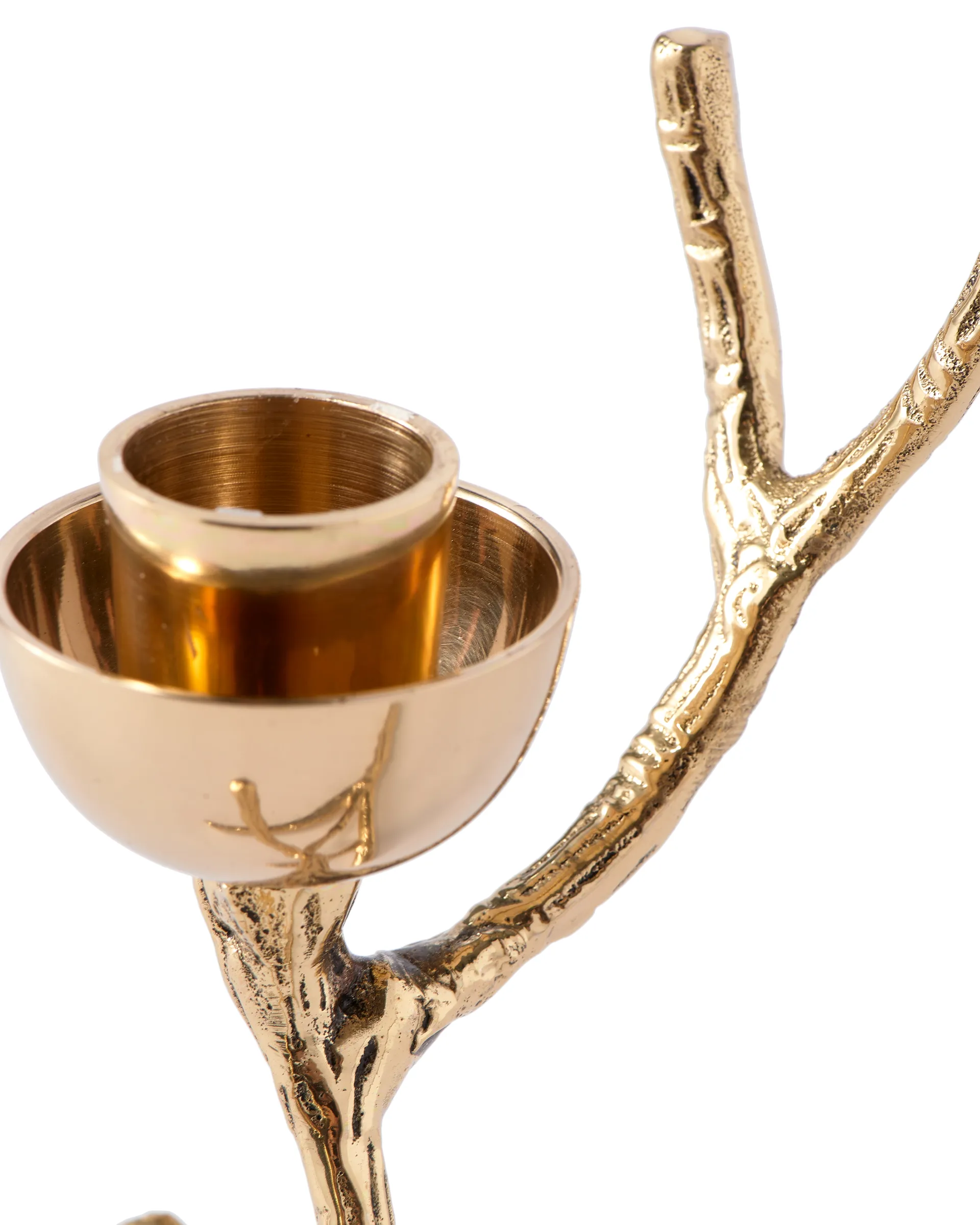 Twiggy ljusstake XS 14 cm, Guld POLSPOTTEN
