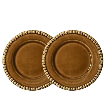 Daria desserttallrik Ø22 cm 2-pack - Umbra - PotteryJo