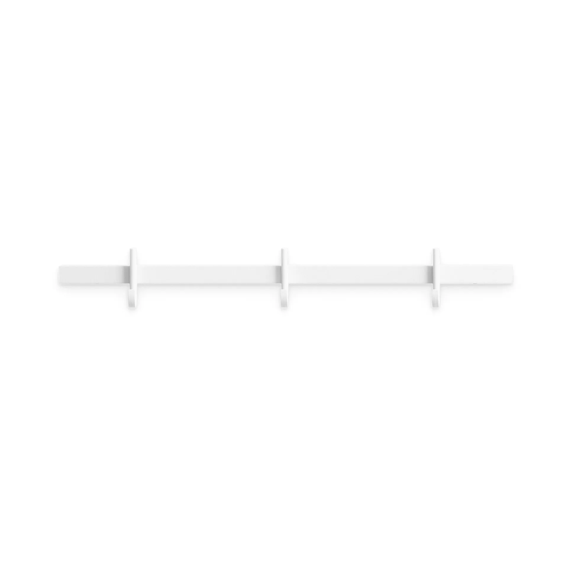 Relief kroklist small 41 cm, Vit Relief