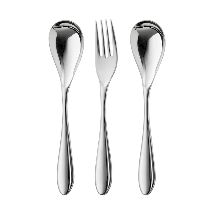 Bourton Bright serveringsbestick 3 delar - Rostfritt stål - Robert Welch