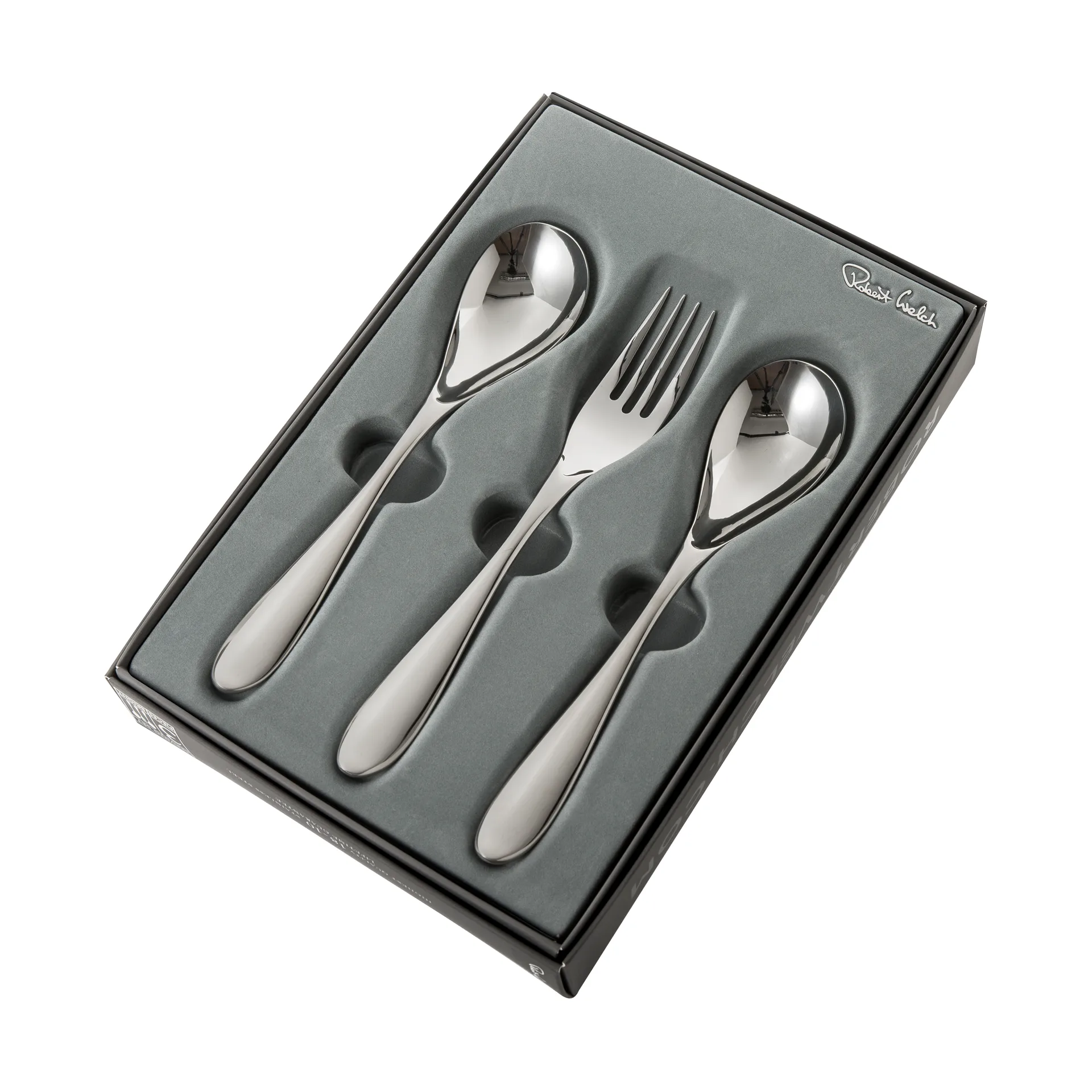Bourton Bright serveringsbestick 3 delar, Rostfritt stål Robert Welch