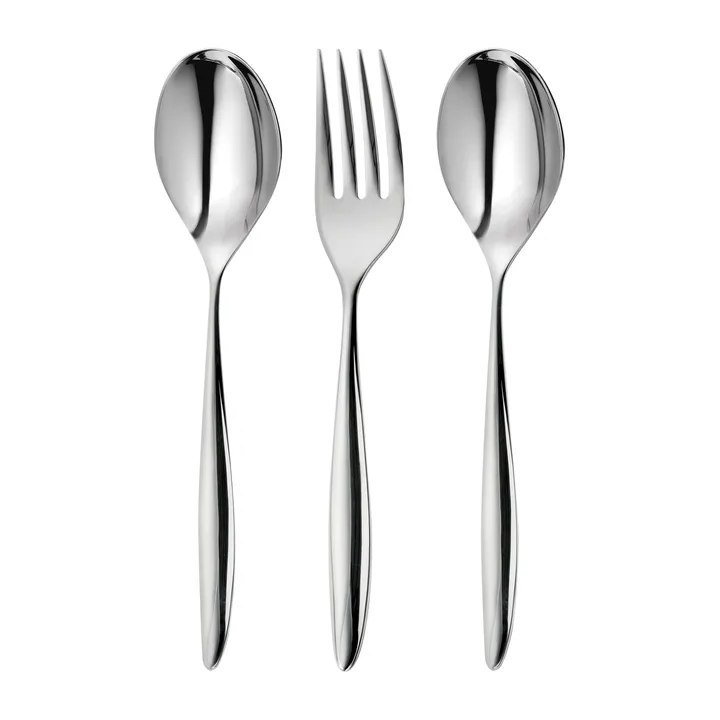 Hidcote Bright serveringsbestick 3 delar - Rostfritt stål - Robert Welch
