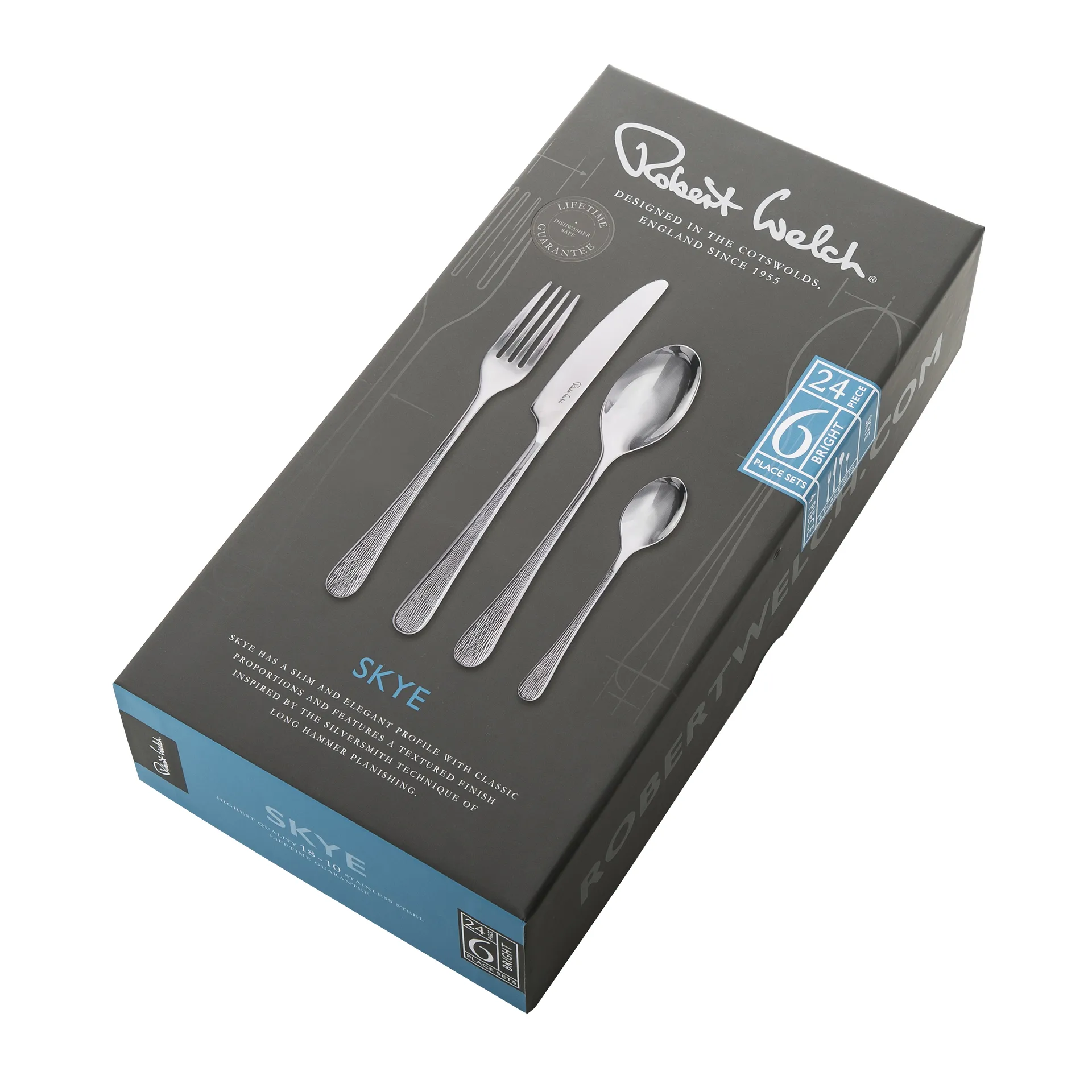 Skye Bright bestickset 24 delar, Rostfritt stål Robert Welch