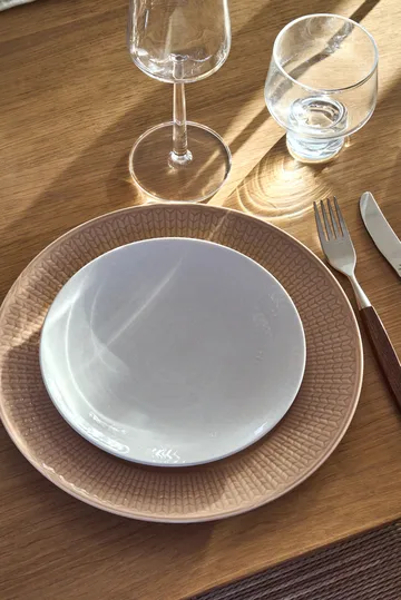 Blå eld tallrik - Vit, 23 cm - Rörstrand