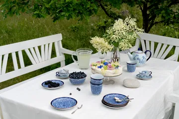 Ostindia Floris assiett Ø16 cm - Blå - Rörstrand
