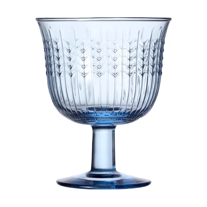 Swedish Grace dricksglas på fot 25 cl 2-pack - Blå - Rörstrand