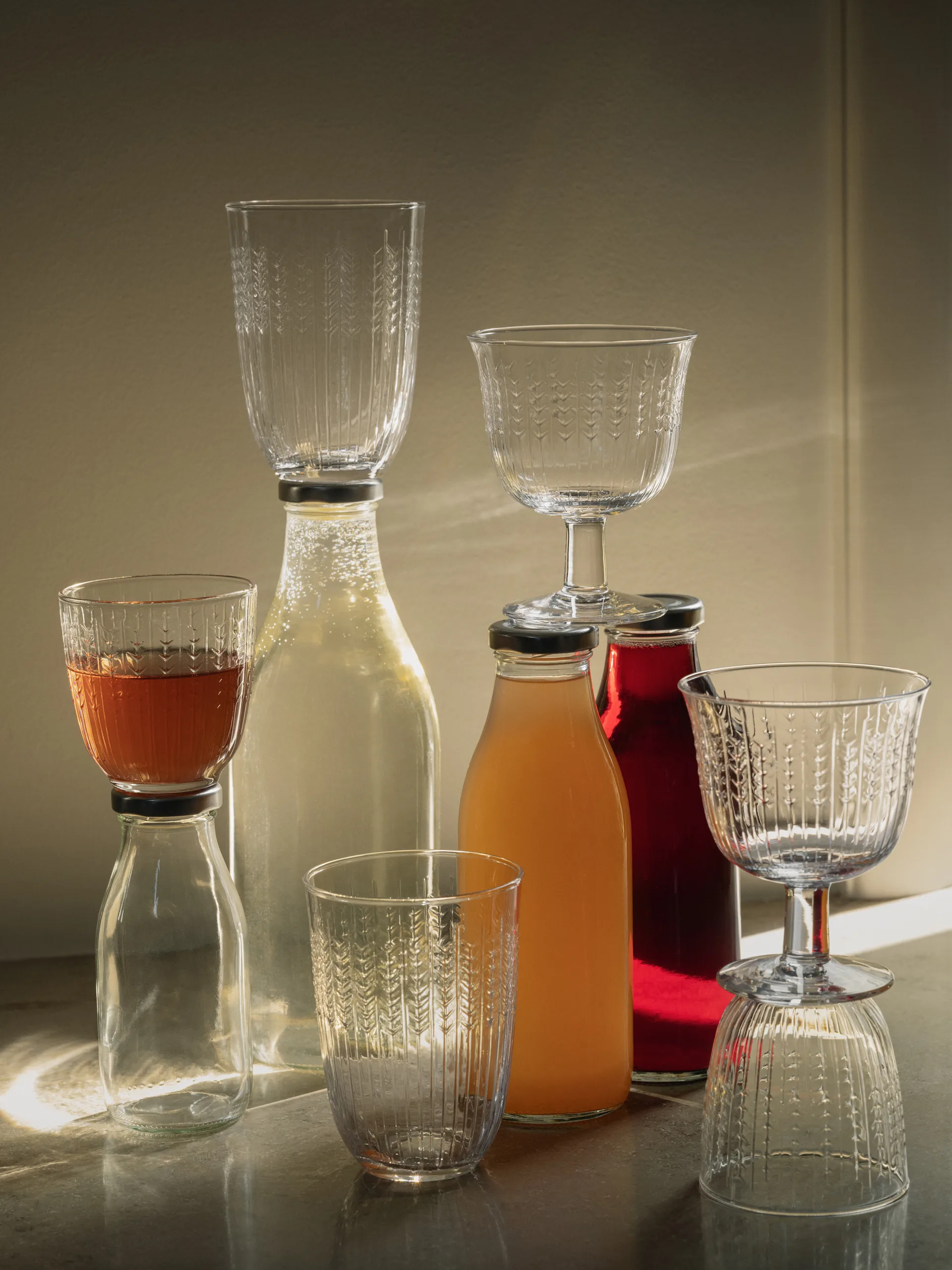 Swedish Grace dricksglas på fot 25 cl 2-pack, Klar Rörstrand