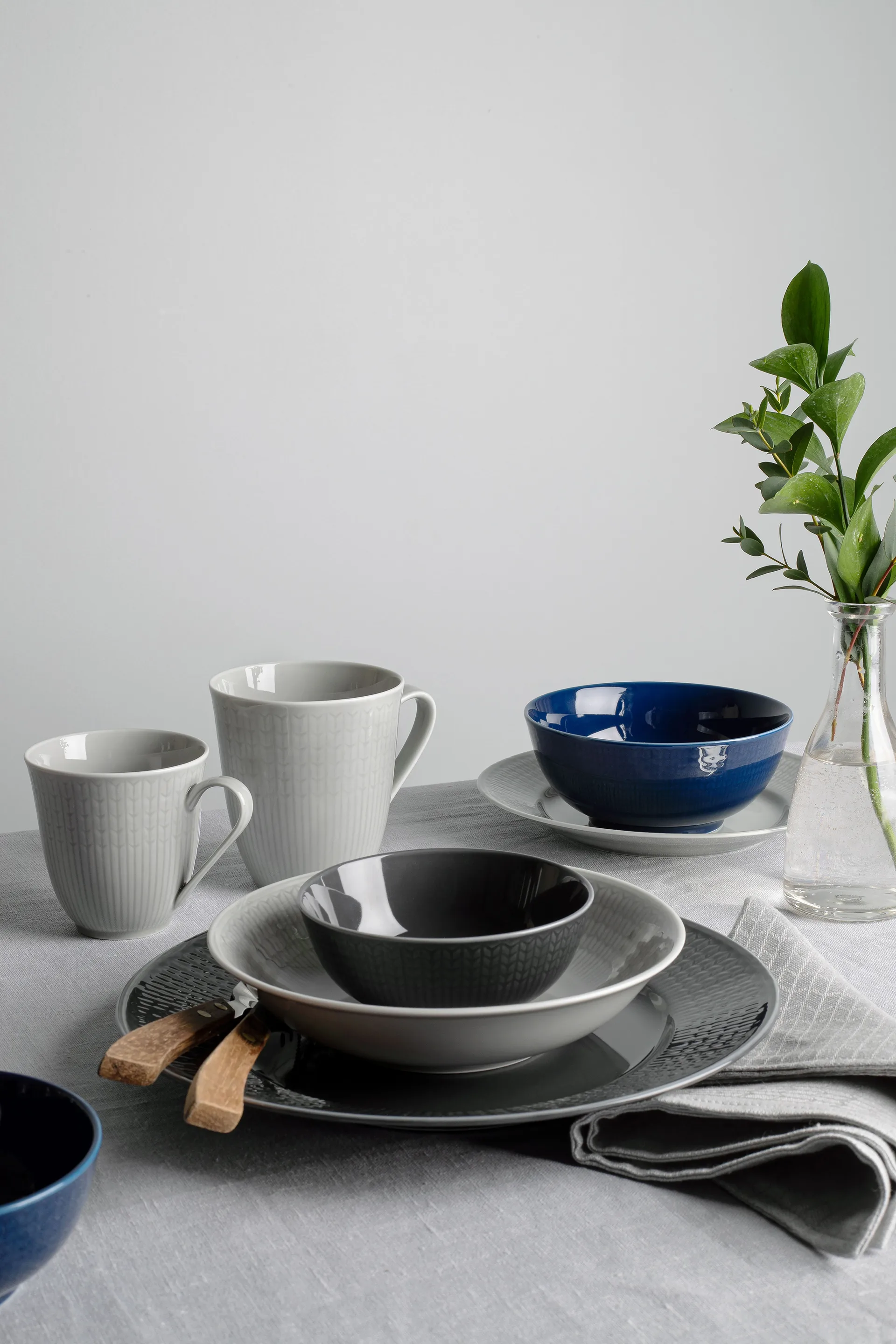 Swedish Grace mugg 30 cl, Dimma (grå) Rörstrand