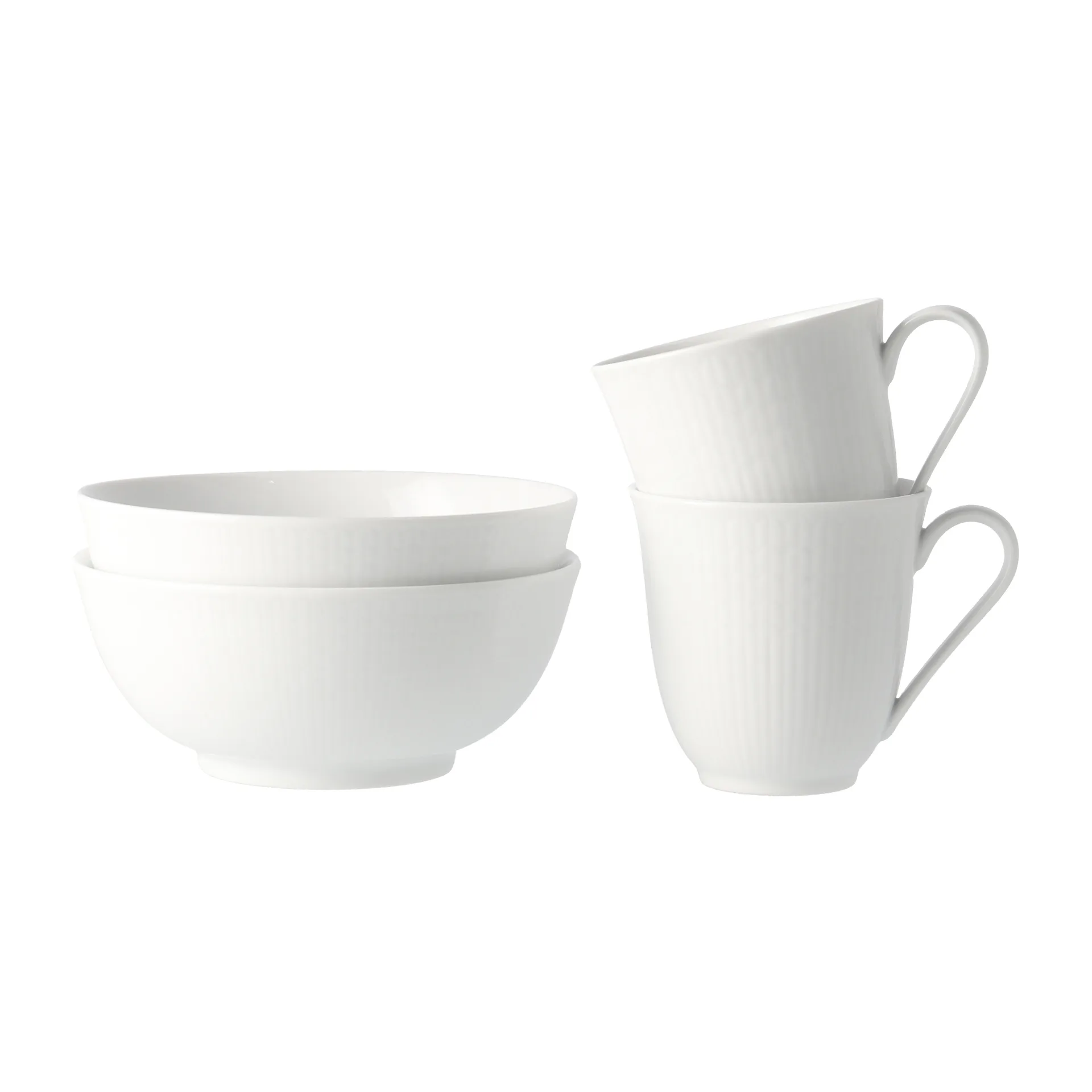 Swedish Grace startset snö, 8 delar Rörstrand