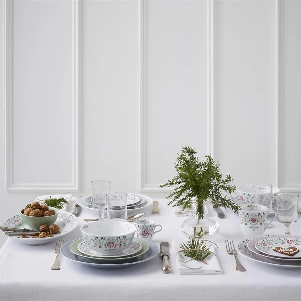 Swedish Grace Winter assiett 17 cm, vit Rörstrand
