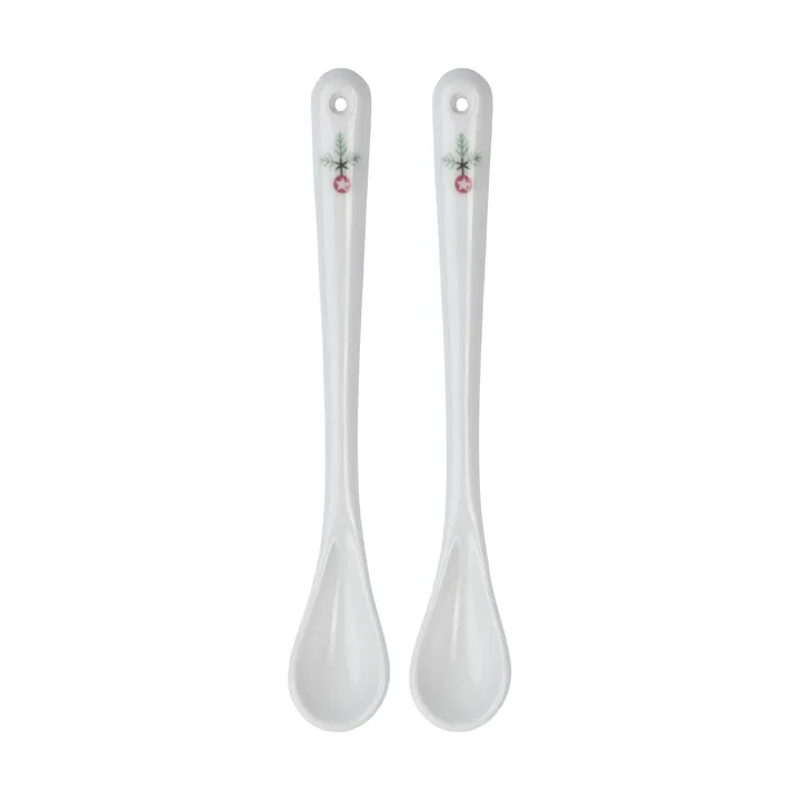 Swedish Grace Winter sked 15 cm 2-pack - Vit - Rörstrand