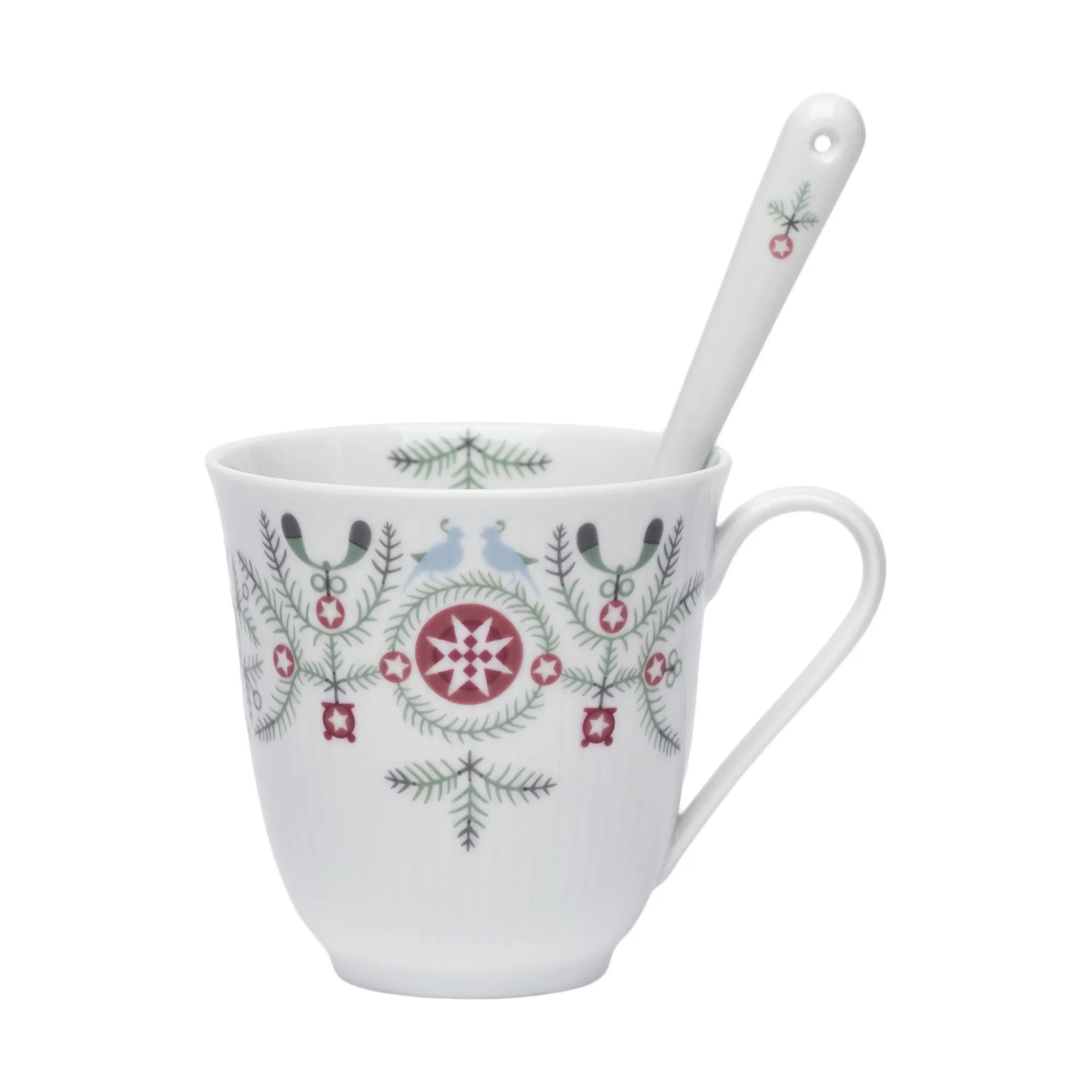 Swedish Grace Winter sked 15 cm 2-pack, Vit Rörstrand