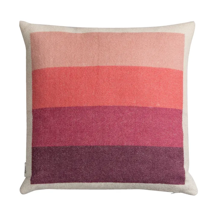 Åsmund bold kudde 50x50 cm - Pink-green - Røros Tweed