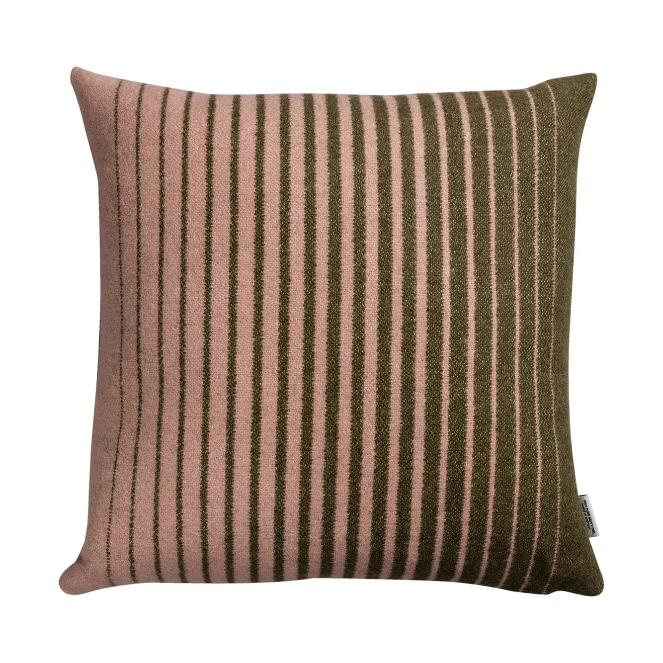 Åsmund gradient kudde 50x50 cm, Pink-green Røros Tweed