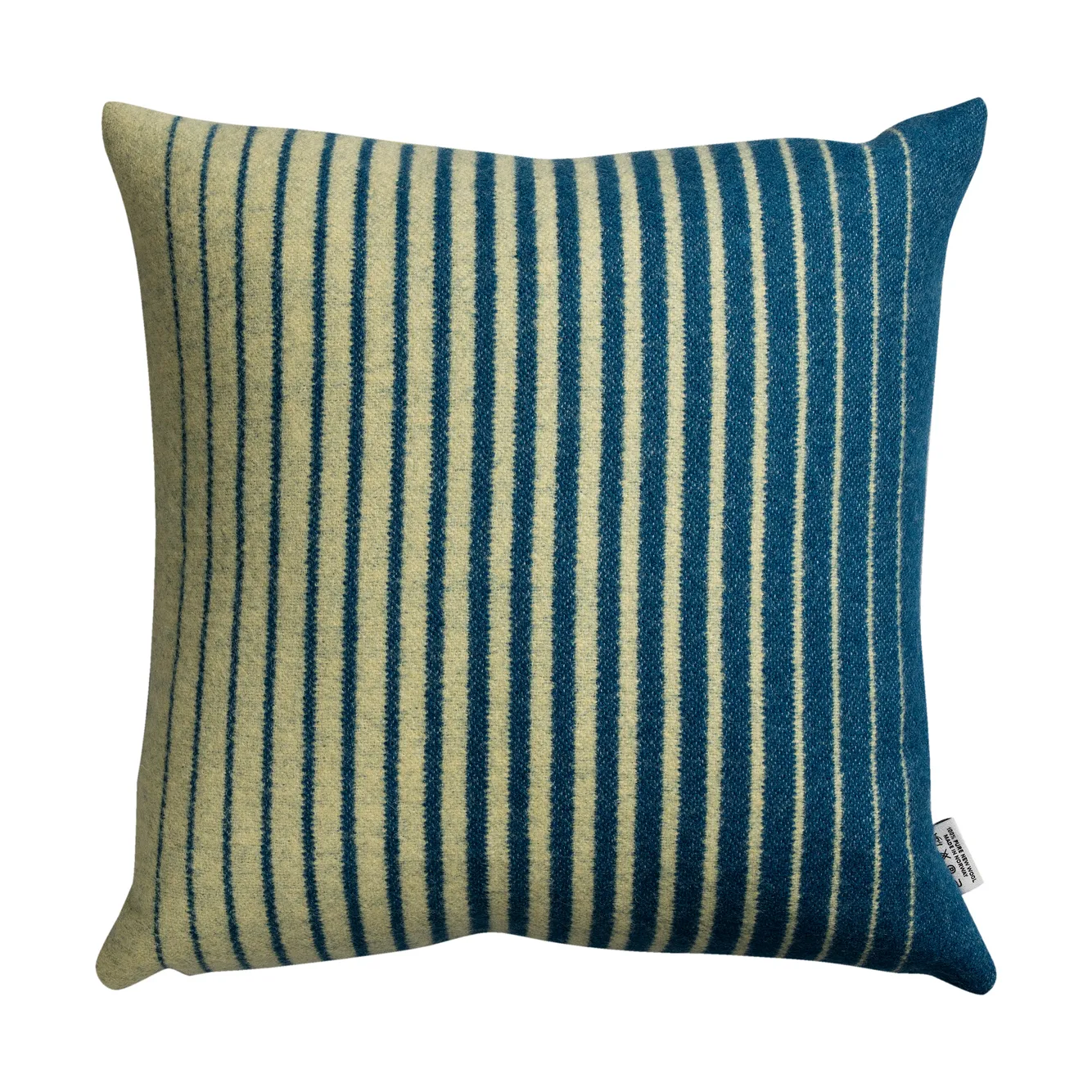 Åsmund gradient kudde 50x50 cm, Yellow-blue Røros Tweed