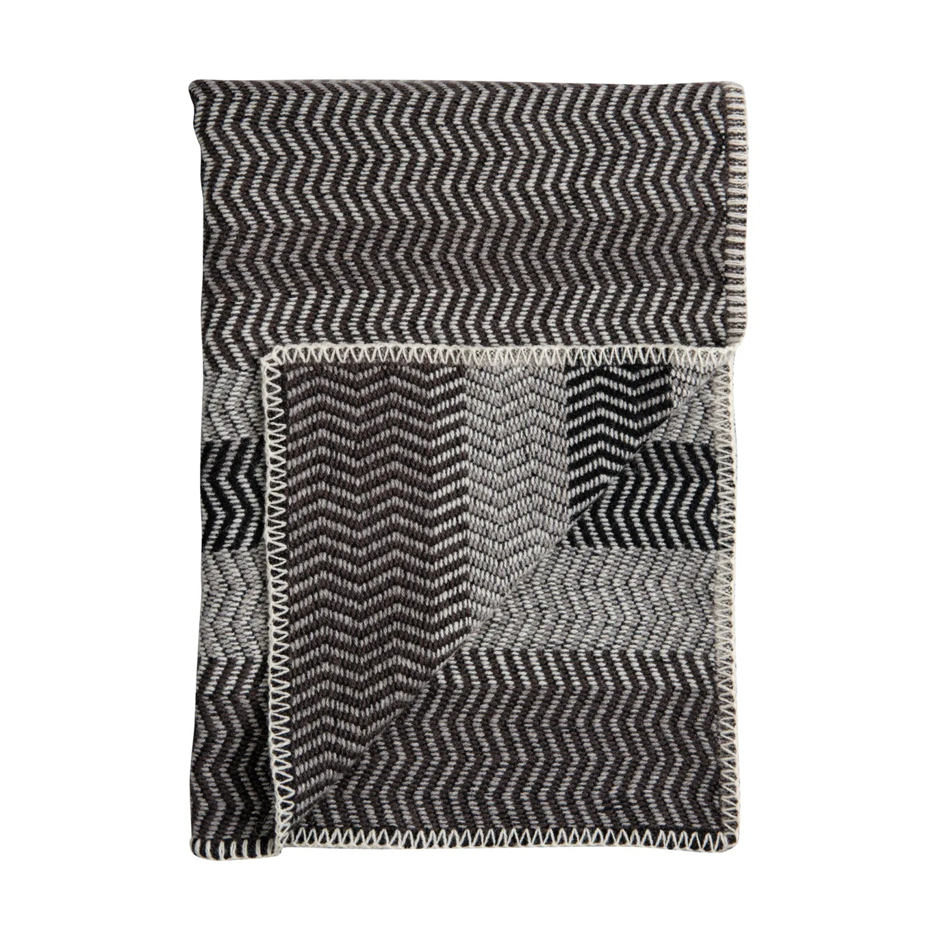 Fri filt 150x200 cm, Gray day Røros Tweed
