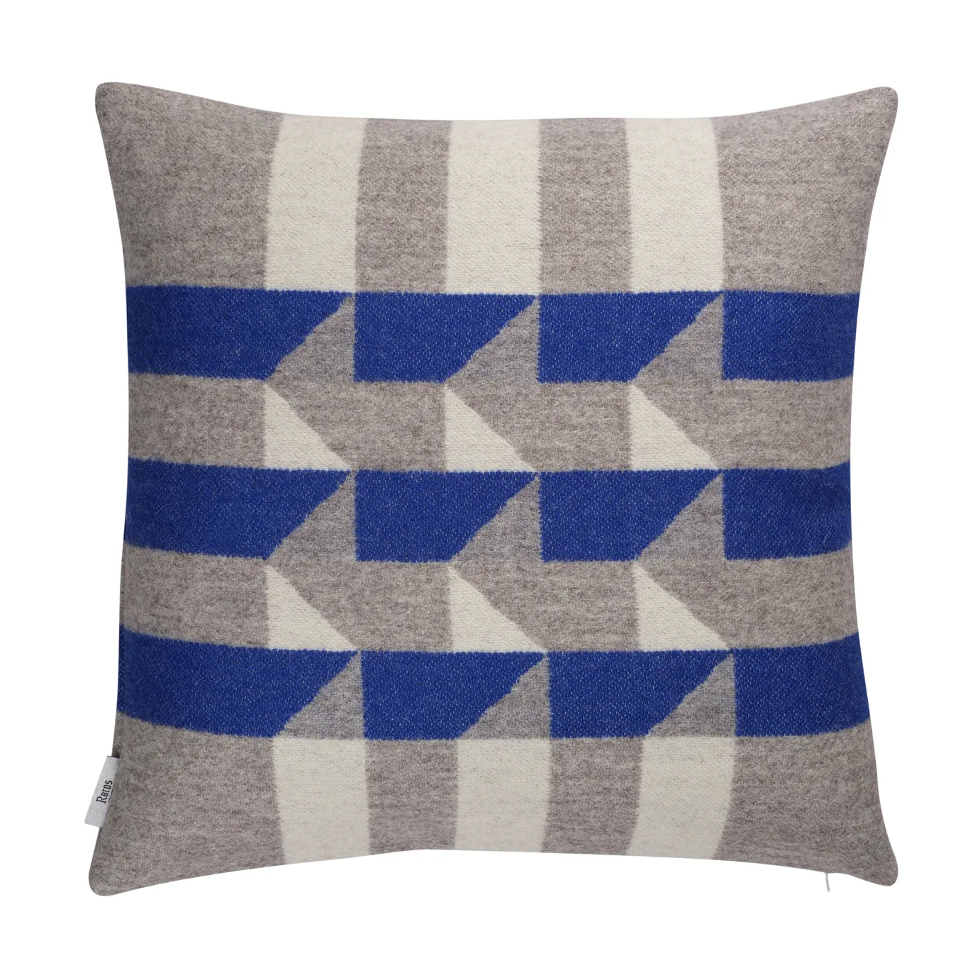 Kvam kudde 50x50 cm, Blue Røros Tweed