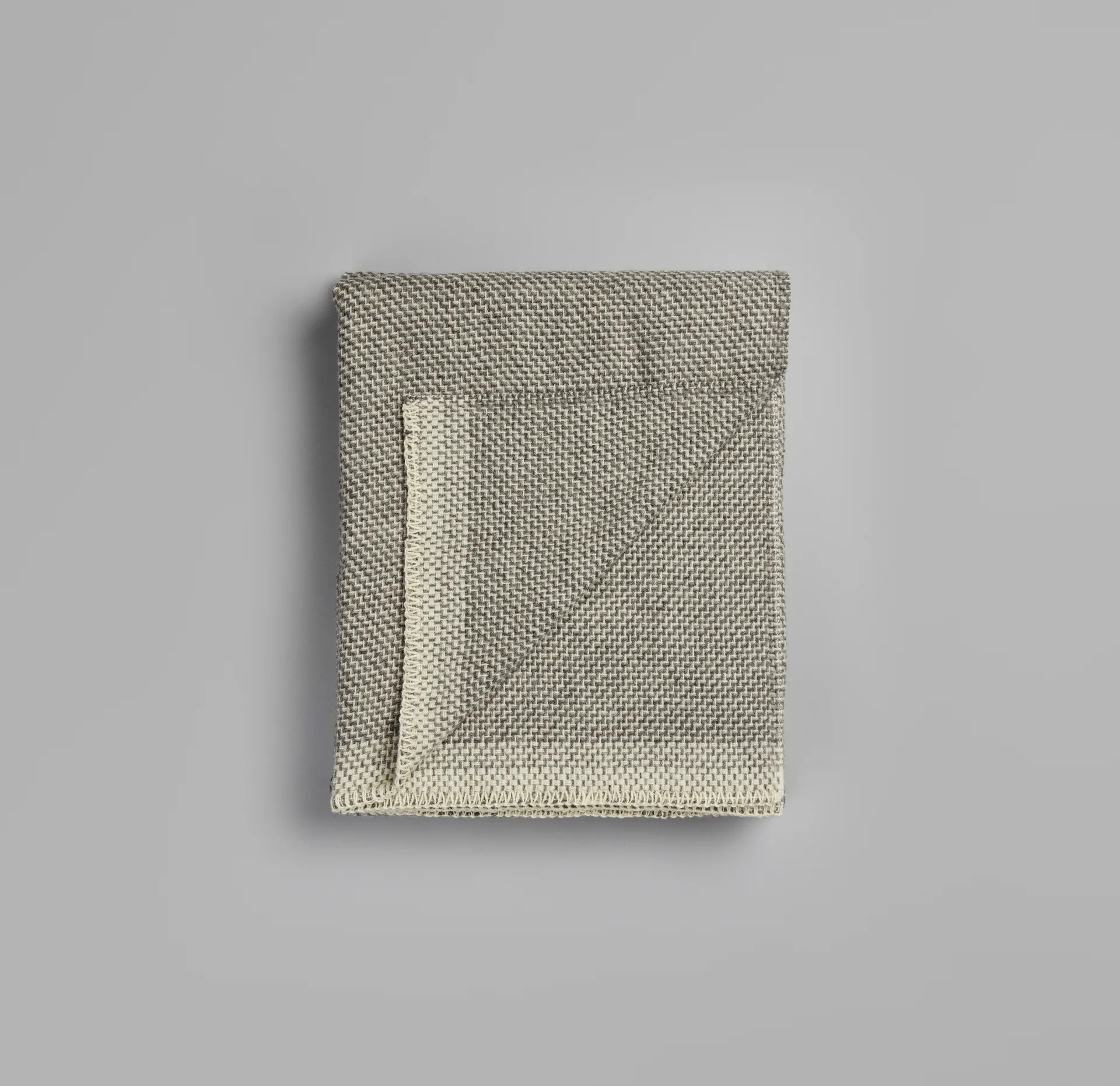 Una filt 150x200 cm, Grey Røros Tweed