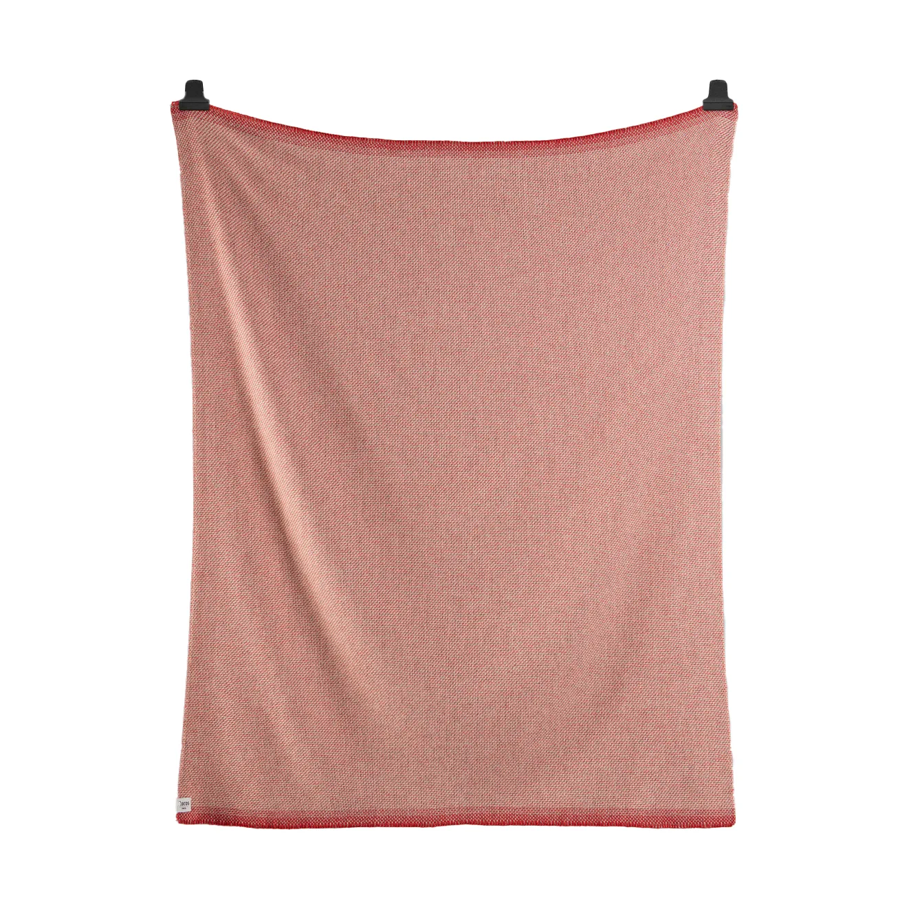 Una filt 150x200 cm, Light red Røros Tweed