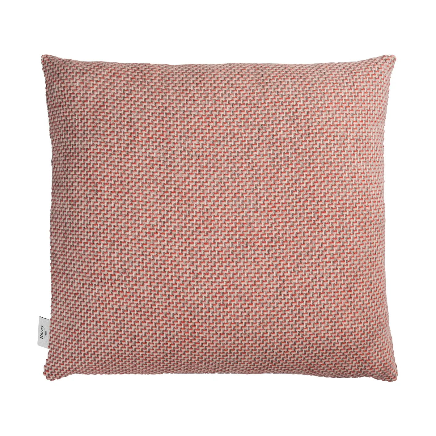 Una kudde 50x50 cm, Light red Røros Tweed