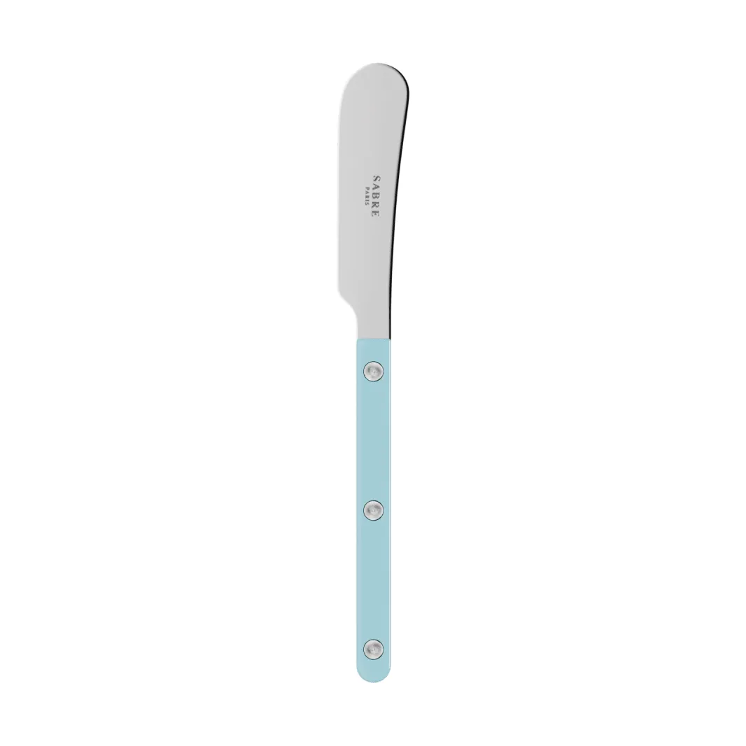 Bistrot solid smörkniv 14 cm, Pastel blue SABRE Paris