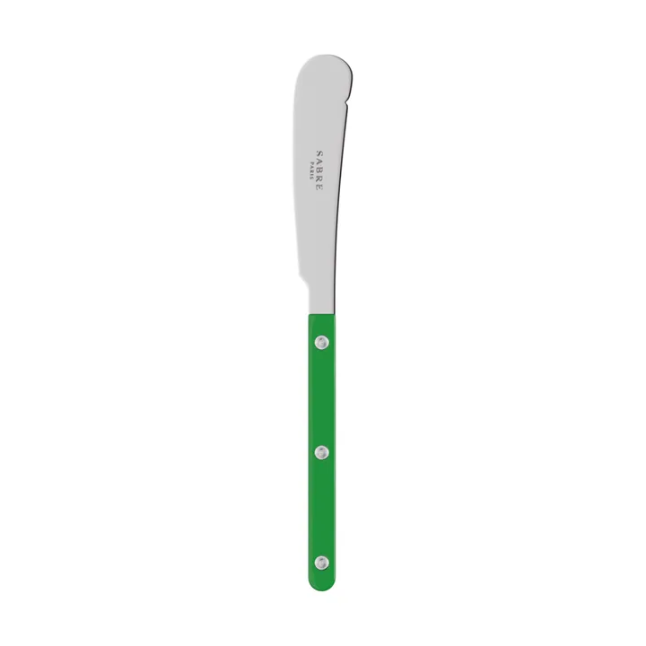 Bistrot solid smörkniv 16 cm - Garden green - SABRE Paris