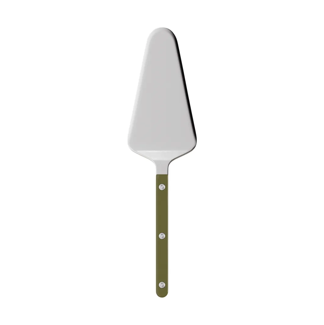 Bistrot solid tårtspade 25 cm, Green fern SABRE Paris