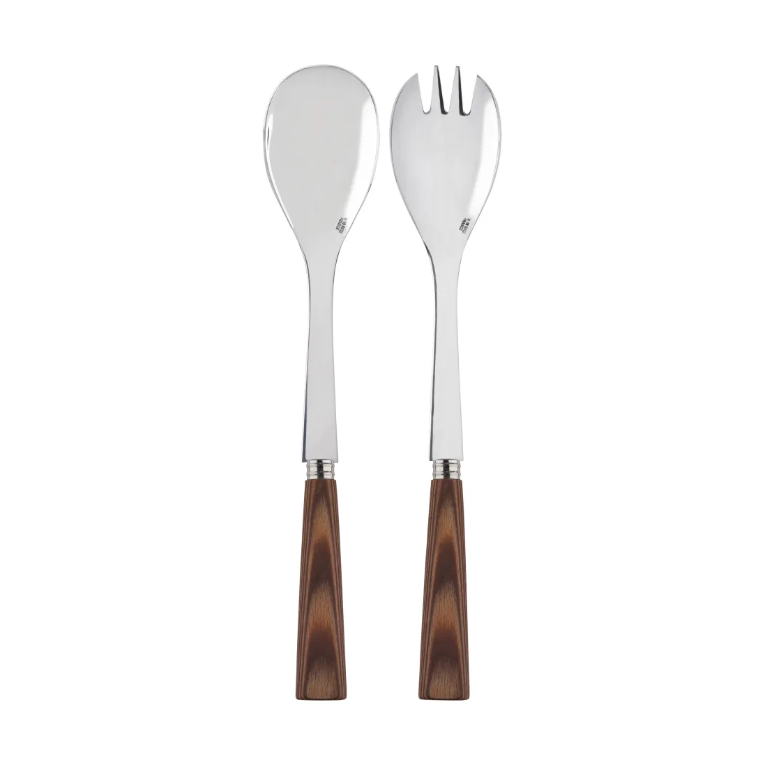 Nature salladsbestick 2 delar, Light wood laminated SABRE Paris