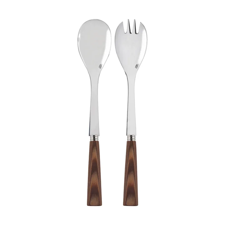 Nature salladsbestick 2 delar - Light wood laminated - SABRE Paris