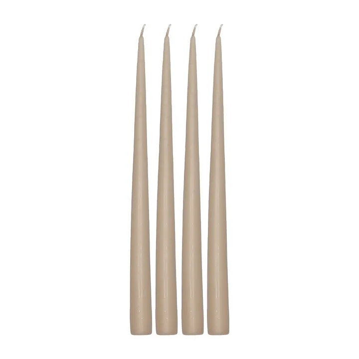 Atmosphere antikljus 4-pack 32 cm - Sand - Scandi Essentials
