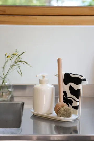 Daily disktrasa med mönster - Vit, 3-pack - Scandi Essentials