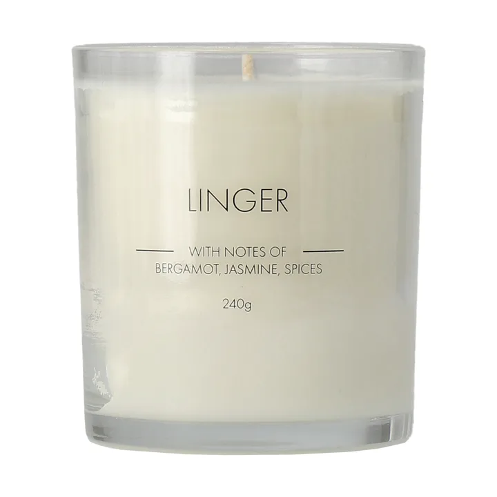 Linger doftljus - 240 g - Scandi Essentials