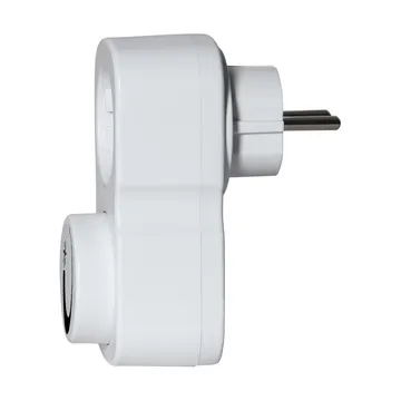 Lit plug-in dimmer Saco - Vit - Scandi Essentials