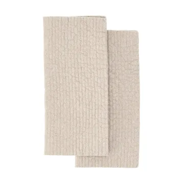 Rinse disktrasa - Beige, 2-pack - Scandi Essentials