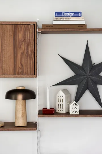 Bare adventsstjärna blågrå - 60 cm - Scandi Living