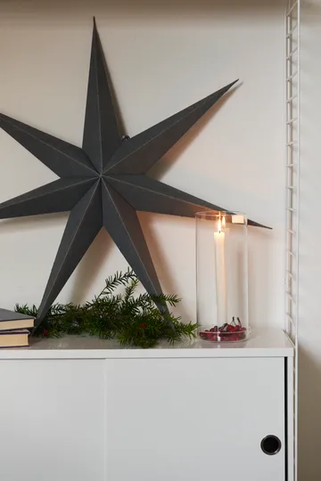 Bare adventsstjärna blågrå - 80 cm - Scandi Living