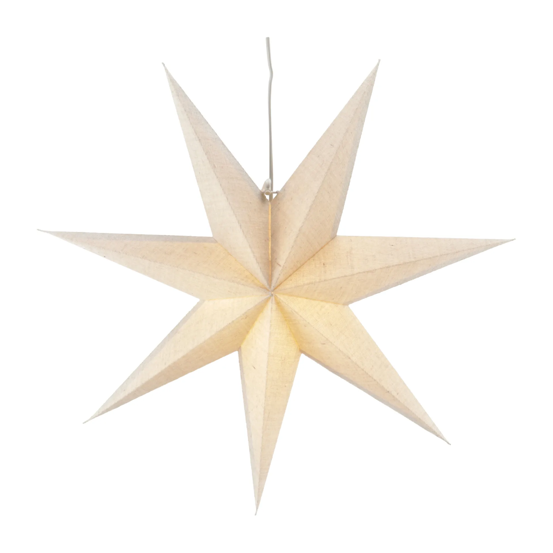 Bare adventsstjärna vit, 60 cm Scandi Living