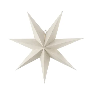 Bare adventsstjärna vit - 80 cm - Scandi Living