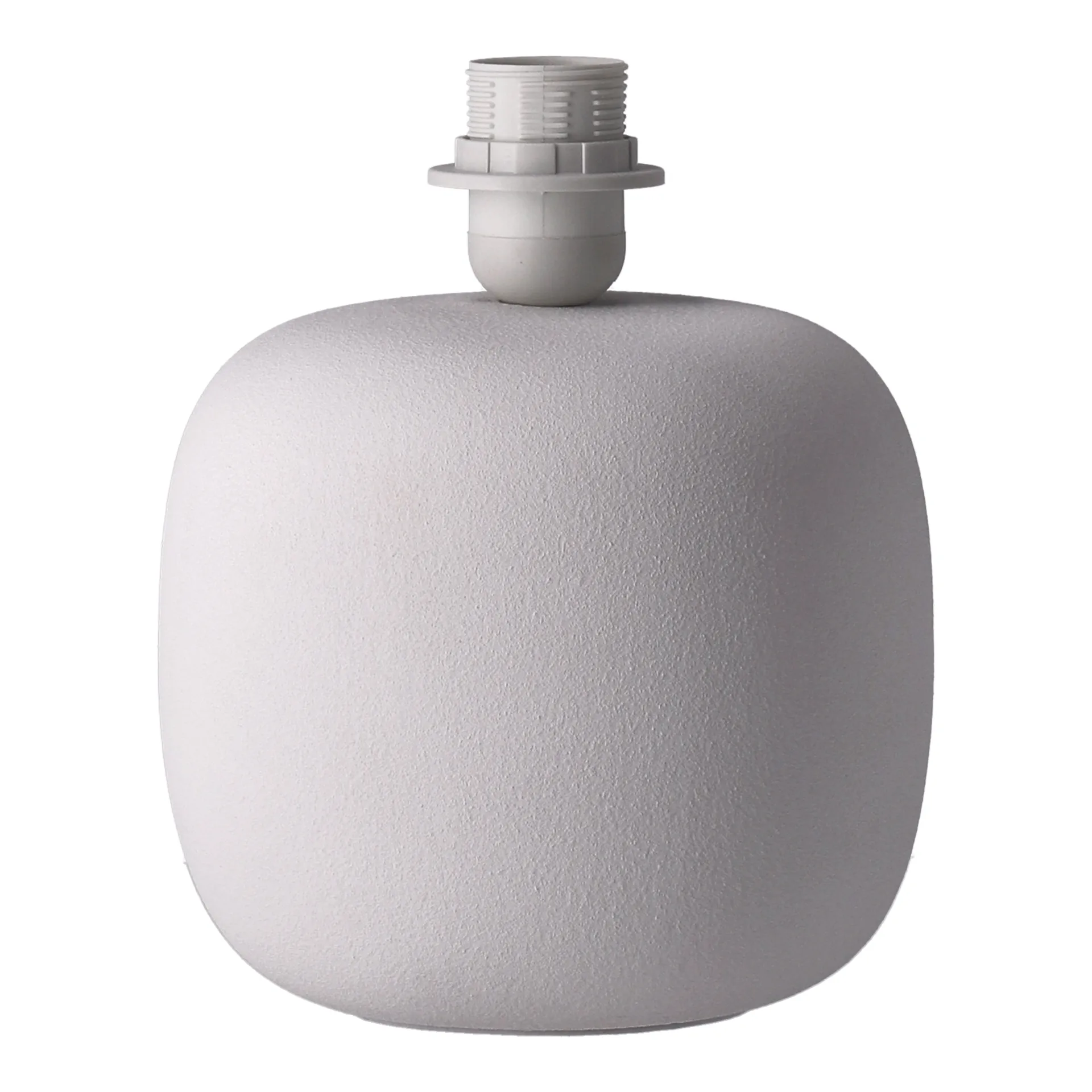 Boulder bordslampa 29 cm white-pleated white Scandi Living