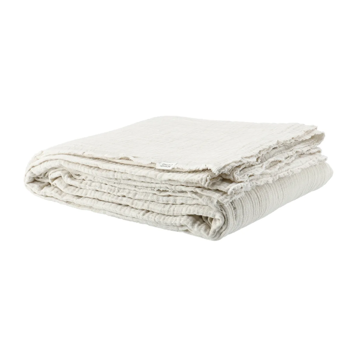 Breeze överkast 160x260cm, Off white Scandi Living
