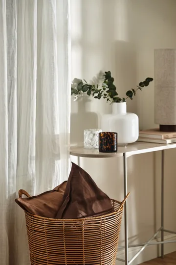 Calm kuddfodral linne 40x60 cm - Chocolate Brown - Scandi Living