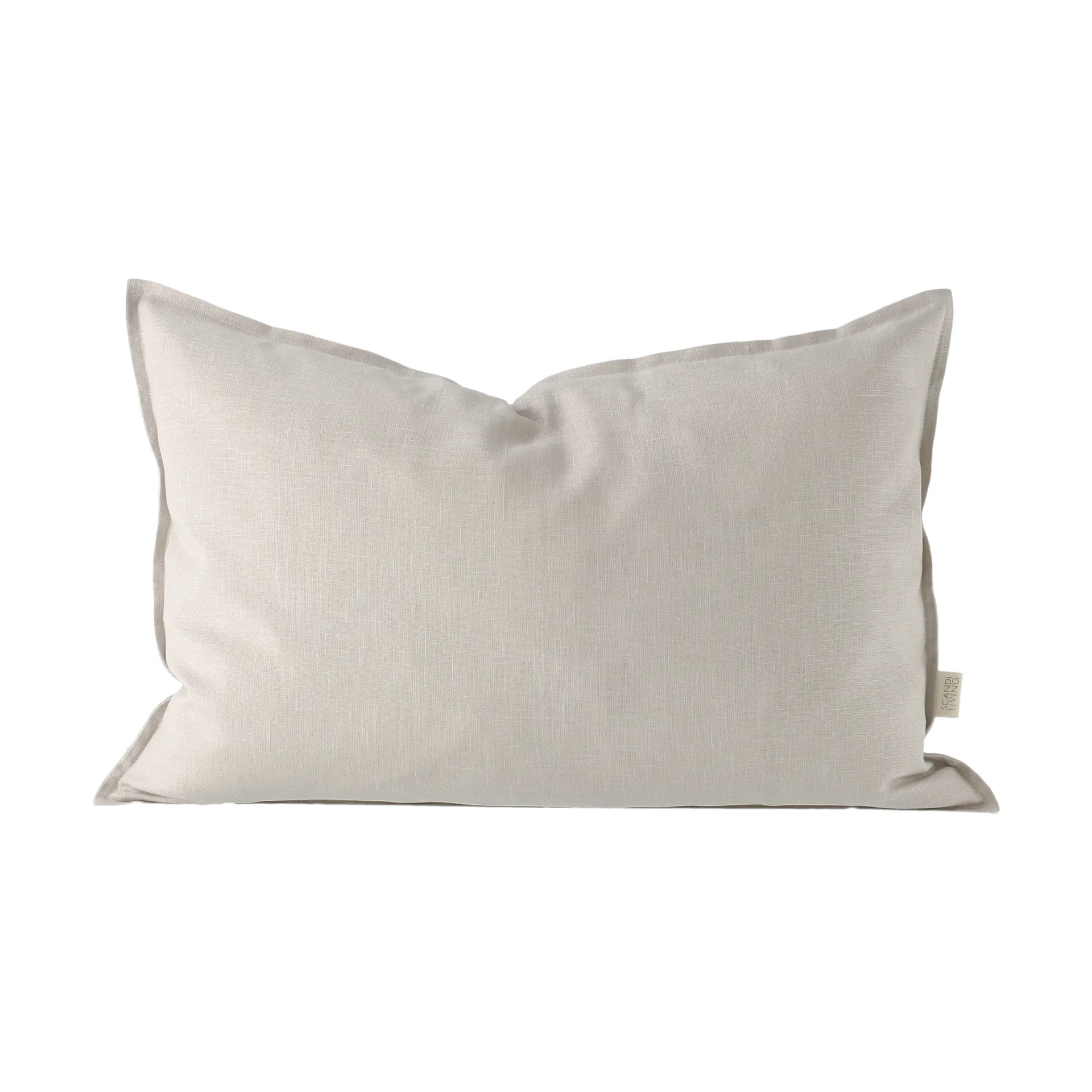 Calm kuddfodral linne 40x60 cm, Greige Scandi Living