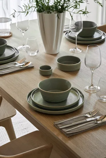 Clay assiett - Grön, Ø20 cm - Scandi Living