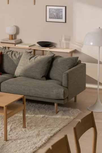 Cozy ullmatta naturvit - 170x240 cm - Scandi Living