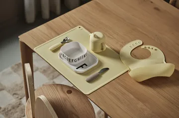 Dine bestickset silikon 3 delar - Taupe - Scandi Living