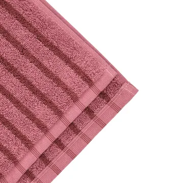 Drift badhandduk 100x150 cm - Rosa-röd - Scandi Living