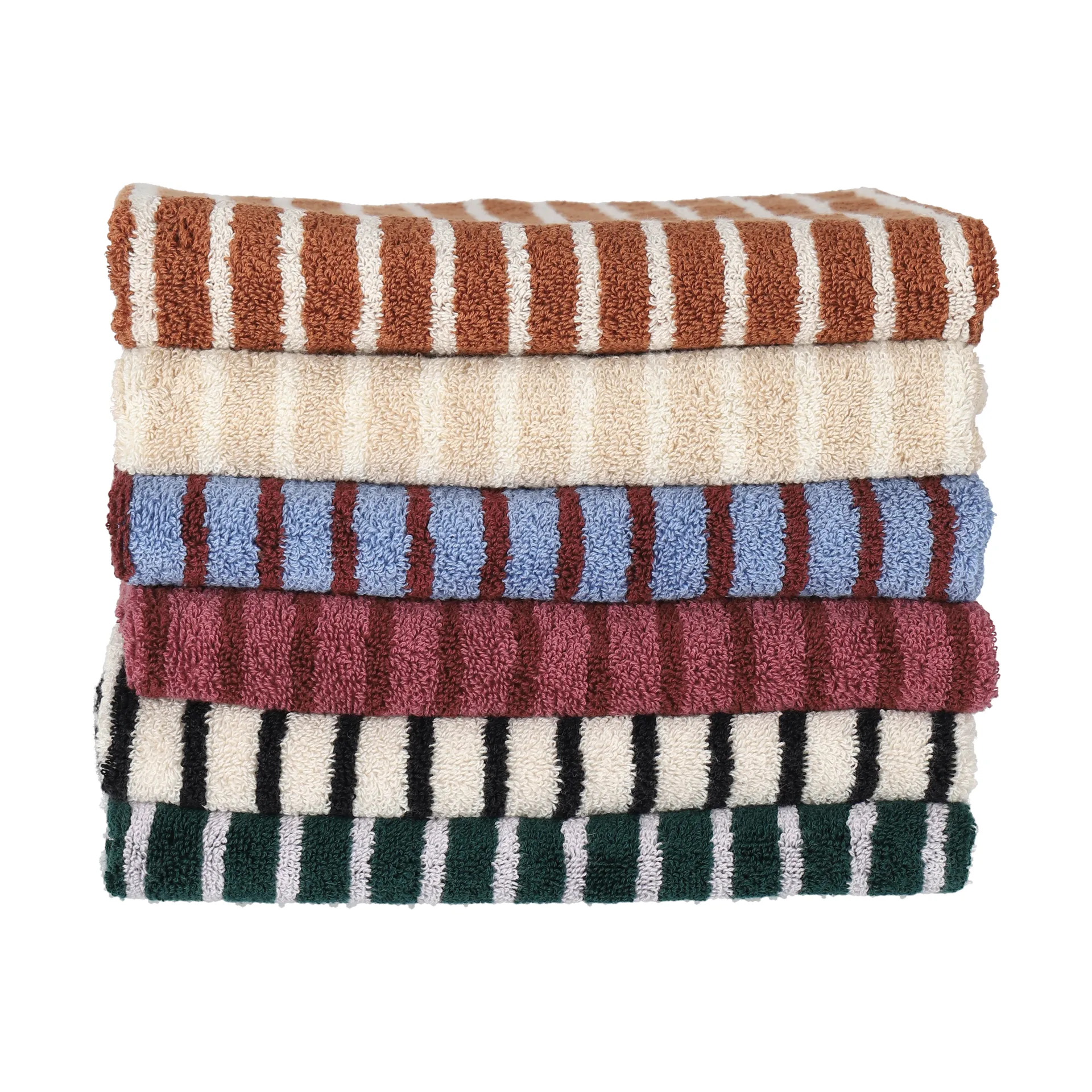 Drift badhandduk 70x140 cm, Beige-vit Scandi Living