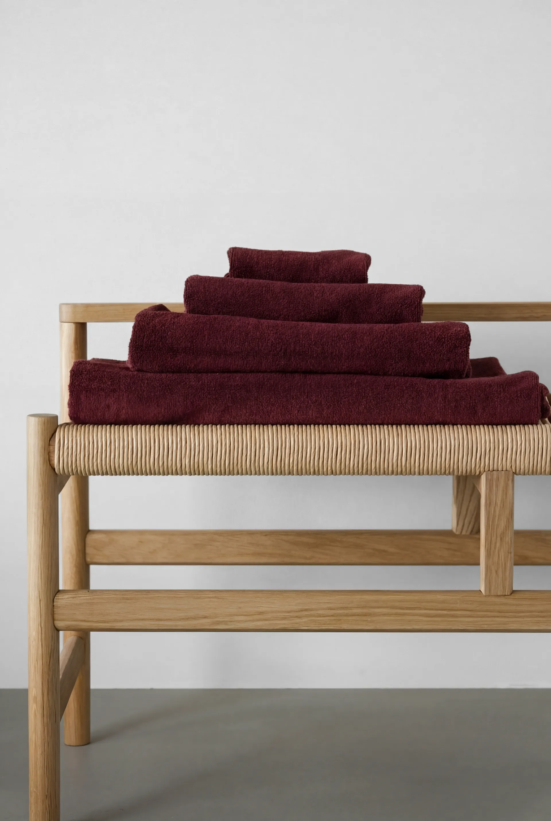 Drift badhandduk 70x140 cm, Röd Scandi Living