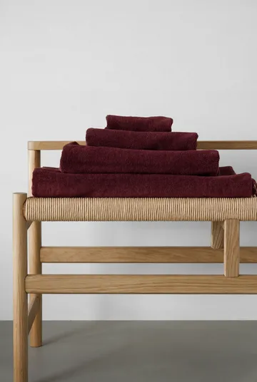 Drift badhandduk 70x140 cm - Röd - Scandi Living
